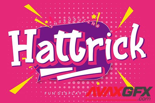 Hattrick Fun Children Typeface