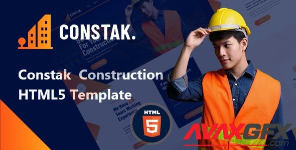 ThemeForest - Constak v1.0 - Construction HTML5 Template - 30472364