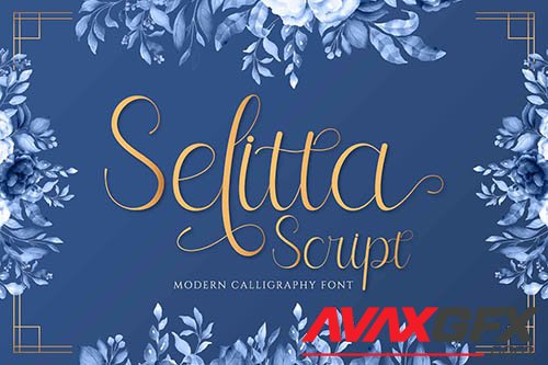 Selitta Script Font