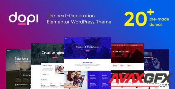 ThemeForest - Dopi v1.2.3 - Elementor MultiPurpose WordPress Theme - 24270231