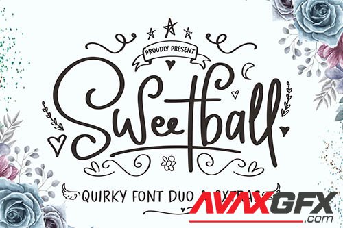 Sweetball Craft Font Duo