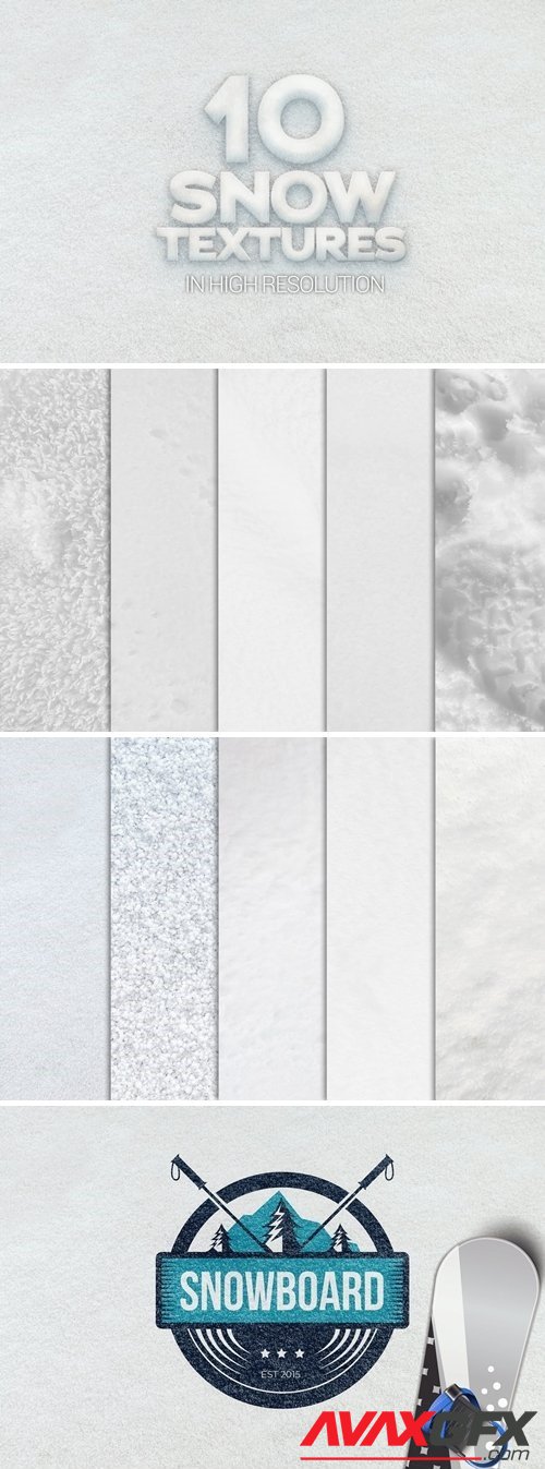 Snow Textures x10 - 5816270