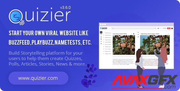 CodeCanyon - Quizier v3.6.0 - Multipurpose Viral Application & Capture Leads - 27471141 - NULLED