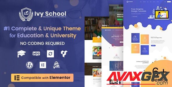 ThemeForest - IvyPrep v1.3.8 - Education & School WordPress Theme - 22773871 - NULLED