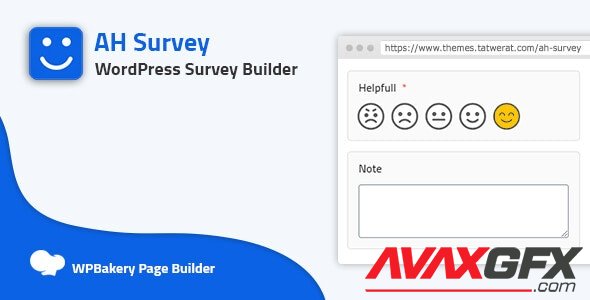 CodeCanyon - AH Survey v1.5 - Survey Builder With Multiple Questions Types - 27646691