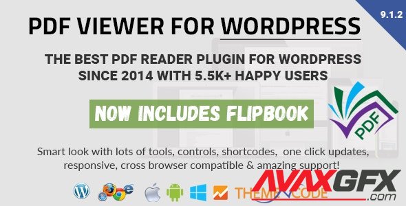 CodeCanyon - PDF viewer for WordPress v9.1.2 - 8182815