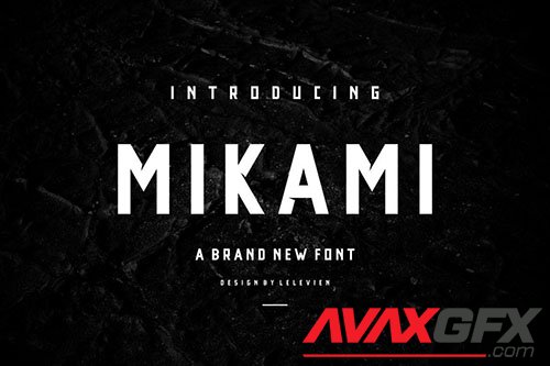 MIKAMI SERIF FONT