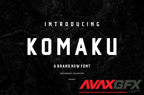 KOMAKU SERIF FONT