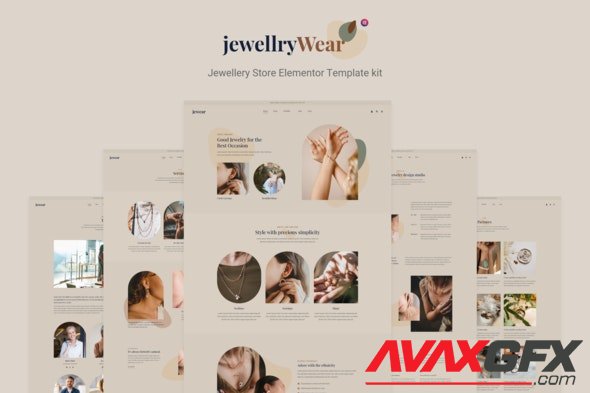 ThemeForest - JewellryWear v1.0.0 - Jewellery Store Elementor Template kit - 30745382