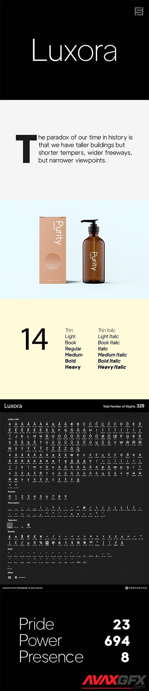 Luxora Grotesk - Clean & Minimalist Typeface 5825425