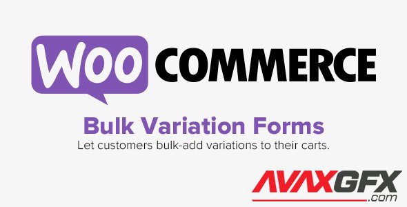 WooCommerce - Bulk Variation Forms v1.6.8