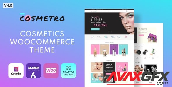 ThemeForest - Cosmetro v4.0.1 - Cosmetics Store Elementor WooCommerce Theme - 17013961