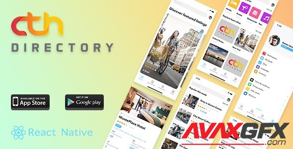 CodeCanyon - CTH Directory v1.3.4 - React Native mobile apps - 26290294