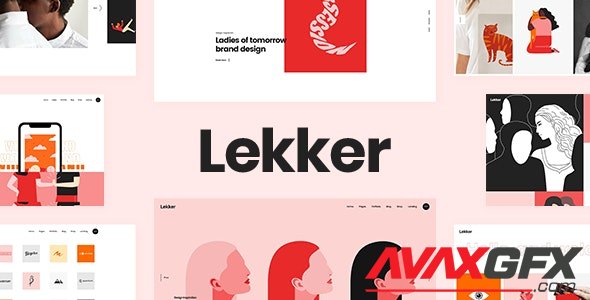 ThemeForest - Lekker v1.1 - Portfolio WordPress Theme - 27110616 - NULLED