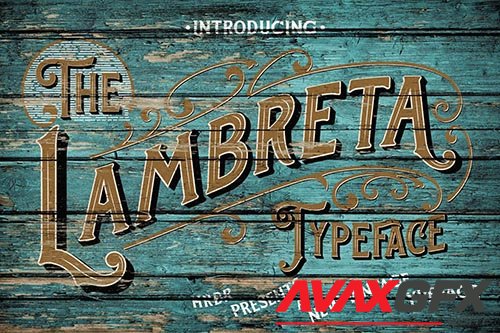 The Lambreta Font