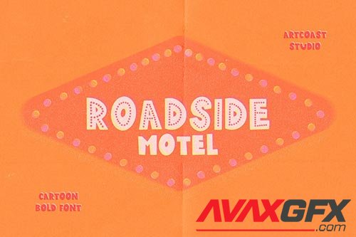 Roadside Motel Font