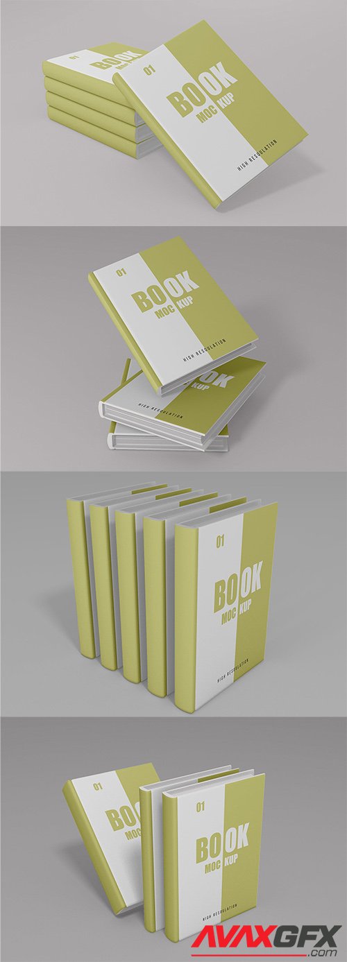 Book Mockup - Vol 04