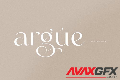 Argue - Stylish Font