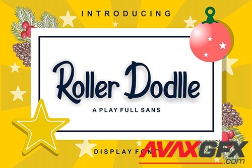 Roller Dodlle Dislpay Font