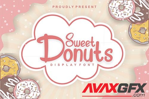 Sweet Donuts Display Font