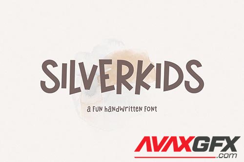Silverkids - A Fun Handwritten Font