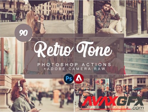 Retro Tone Photoshop Actions