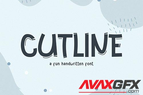 Cutline - A Fun Handwritten Font