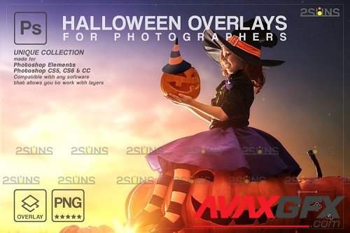 Halloween clipart Halloween overlay, Photoshop overlay - 1132987