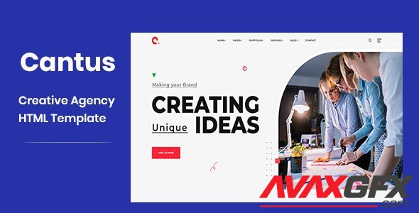 ThemeForest - Cantus v1.0 - One Page Agency HTML Template - 26301815