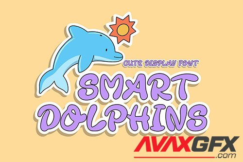 Smart Dolphins - Playful Font