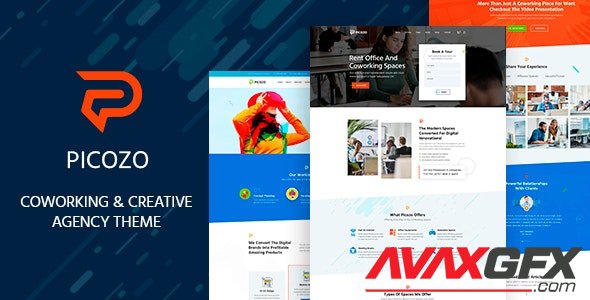 ThemeForest - Picozo v1.3 - Coworking and Office Space WordPress Theme - 29422650