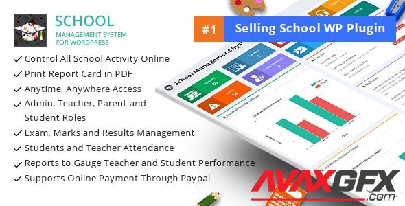 CodeCanyon - School Management System for Wordpress v71.0 - 11470032 - NULLED