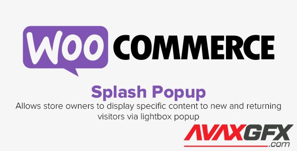 WooCommerce - Splash Popup v1.2.20
