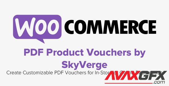 WooCommerce - PDF Product Vouchers by SkyVerge v3.9