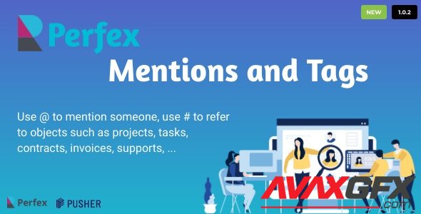 CodeCanyon - Mention and Tag for Perfex CRM v1.0.2 - 27065429