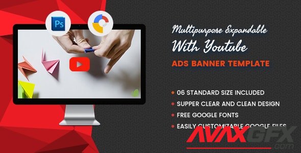 CodeCanyon - Multi Purpose Expandable With Youtube V1- Banner HTML5 GWD v1.0 - 17106326