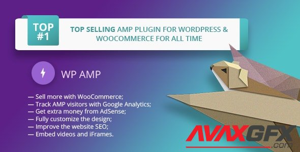CodeCanyon - WP AMP v9.3.17 - Accelerated Mobile Pages for WordPress and WooCommerce - 16278608