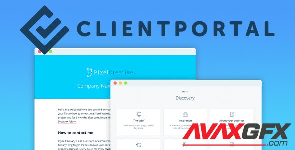 Client Portal v4.9.8 - WordPress Plugin For Keep Your Client Deliverables In One Place