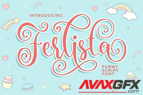 Ferlista Funny Script Font