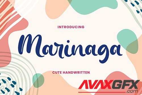 Marinaga - Cute Handwritten