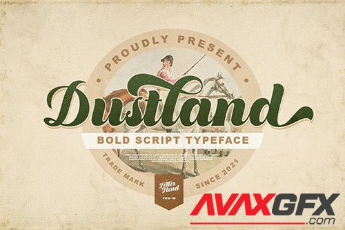 Dustland - Bold Script Typeface