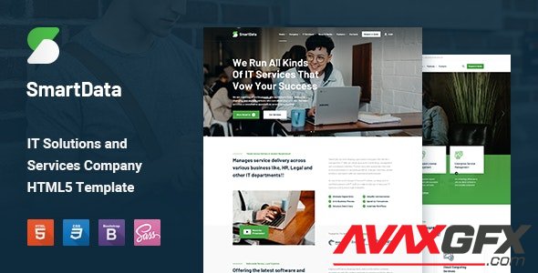 ThemeForest - Smartdata v1.0 - IT Solutions & Services HTML5 Template - 29518788