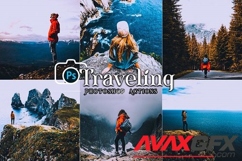 Traveling Photoshop Actions