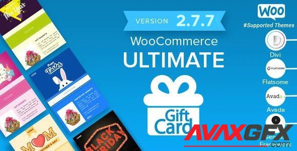 CodeCanyon - WooCommerce Ultimate Gift Card v2.7.7 - 19191057 - NULLED