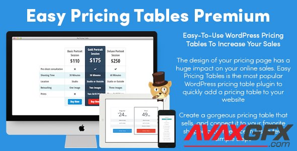 FatcatApps - Easy Pricing Tables Premium v2.4.7 - Easy-To-Use WordPress Pricing Tables - NULLED