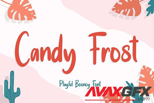 Candy Frost Playful Bouncy Font