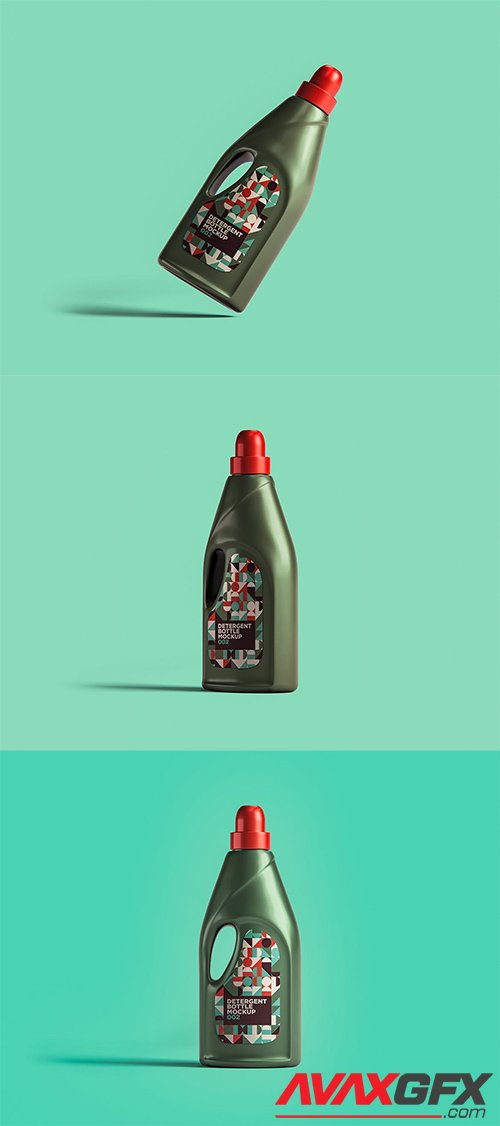 Detergent Bottle Mockup 002