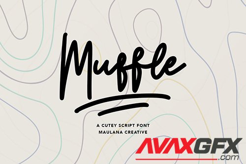 Muffle Cutey Script Font