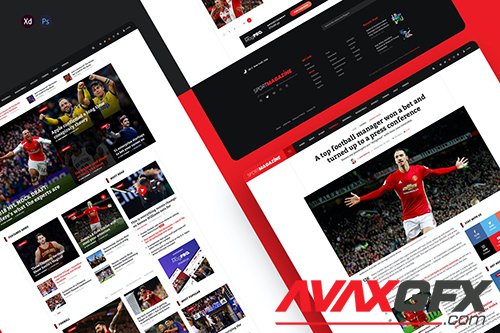 SportMagazine - Magazine & newspaper template