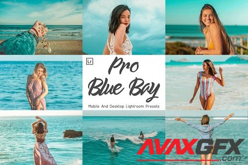 10 Pro Blue Bay Desktop And Mobile Lightroom Preset - 1252743